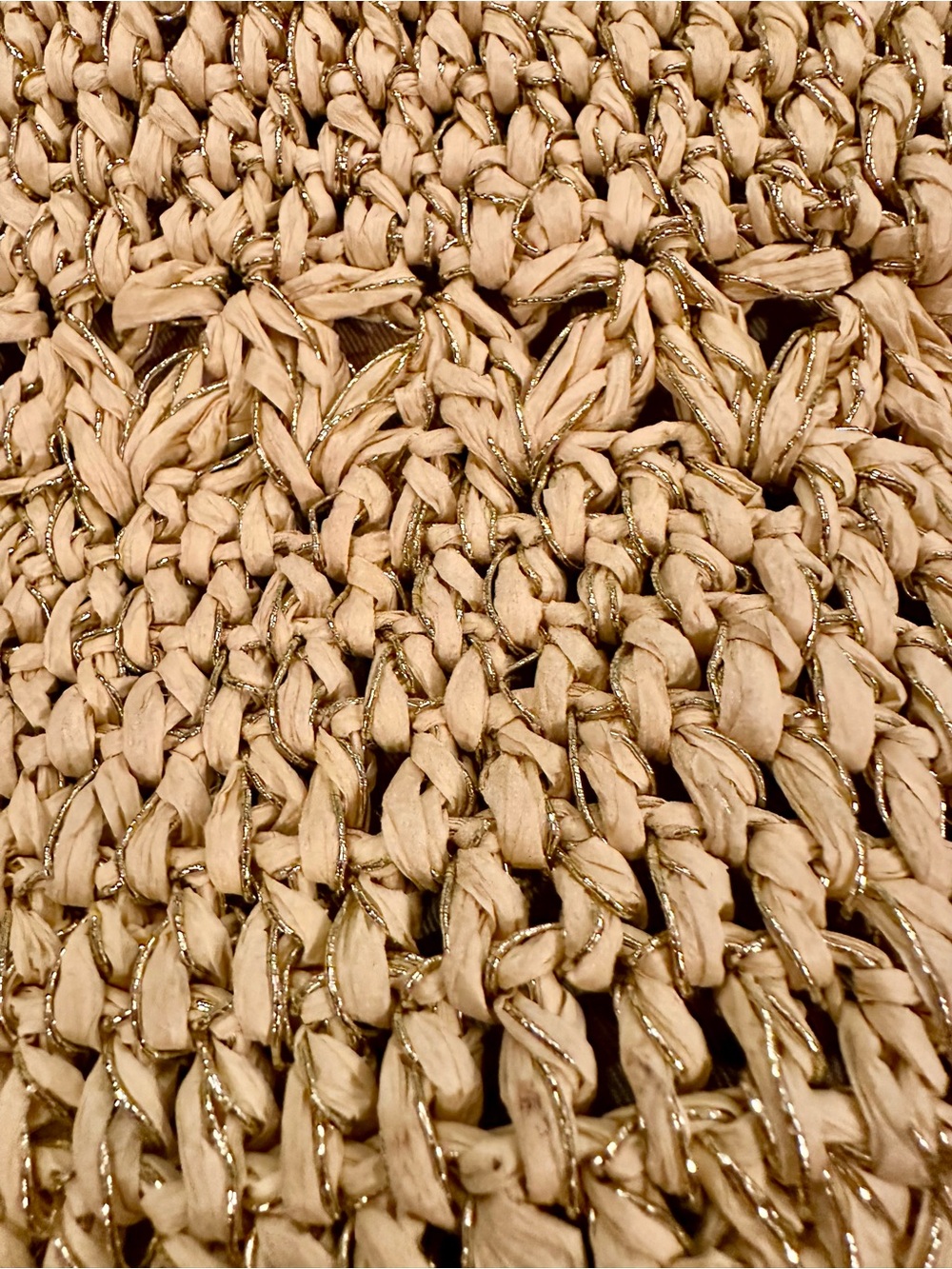 Talbots Woven Straw Tote Bag - Picture 7 of 10